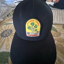 Yupoong The Classics SnapBack Mesh Trucker Hat Joshua Tree Small Patch