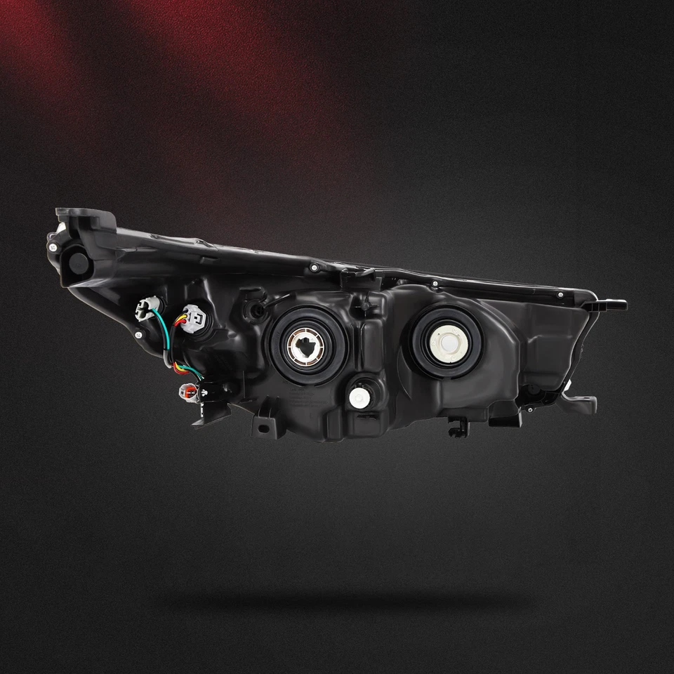 Headlights Assembly For 2014-2016 Toyota Highlander Chrome Housing Left+Right Foto 4 de 4