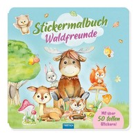 Trötsch Malbuch Stickermalbuch Waldfreunde Trötsch Verlag Gmbh & Co. KG