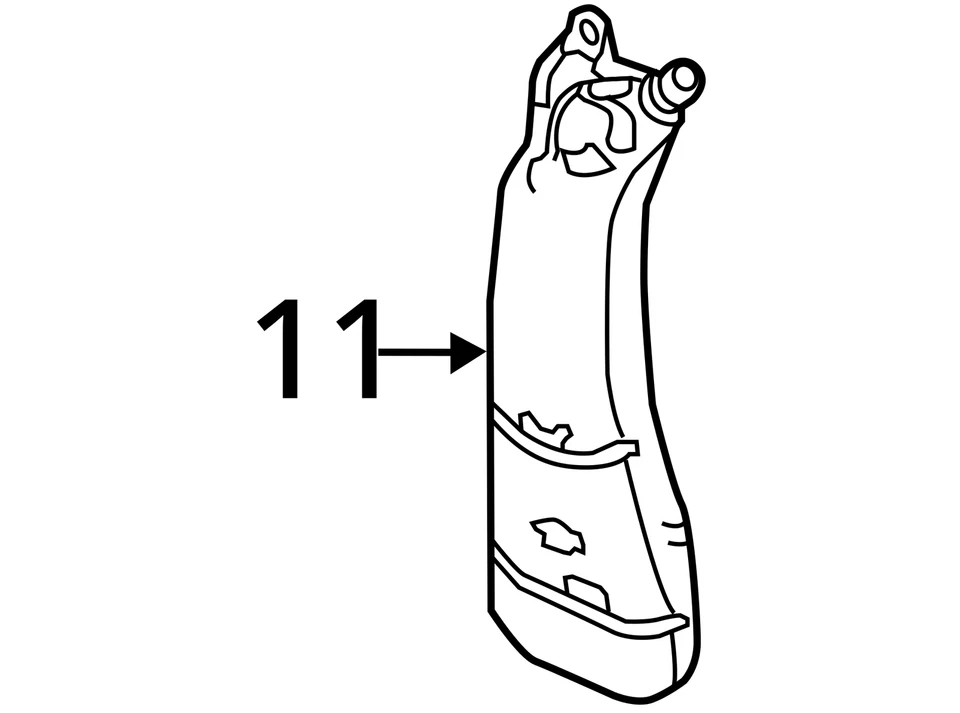 Coolant Reservoir Fits 16-22 ILX 619224 Foto 4 de 4