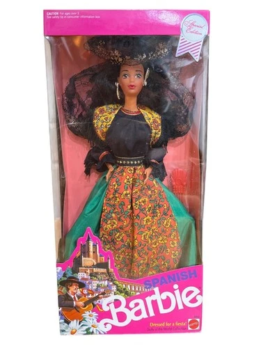 Dolls Of The World Spanish Barbie 1991 Special Edition #4963 NRFB Vintage Collec