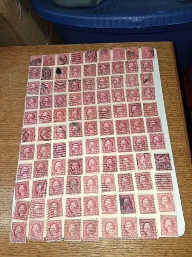 SL 9123/ US Used 2c Red Washington Stamps us stamps collections lots