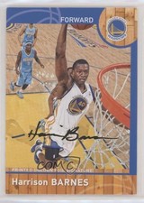 2013 NBA (International) Printed Golden Foil Signature Harrison Barnes #86 0qr0