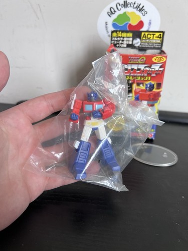 Transformers SCF PVC Plastic Act 4 OPTIMUS PRIME FULL COLOR Action Figure W. Box - Picture 2 of 9