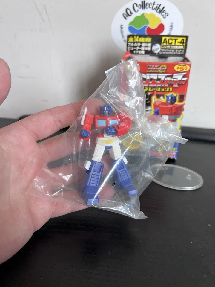 Figura de acción Transformers SCF PVC Plastic Act 4 OPTIMUS PRIME A TODO COLOR con caja Foto 2 de 4