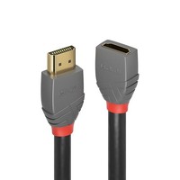 Lindy 36478 Lindy Hdmi 2.0 VerläNgerungskabel 3M, Anthra Line