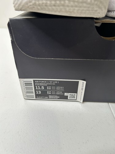 2020 Air Force 1 Low 'USA' Size 11.5 CJ1377-100 - Picture 2 of 8
