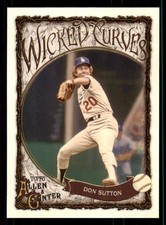 2025 Topps Allen & Ginter #WC-36 Don Sutton Wicked Curves Los Angeles Dodgers