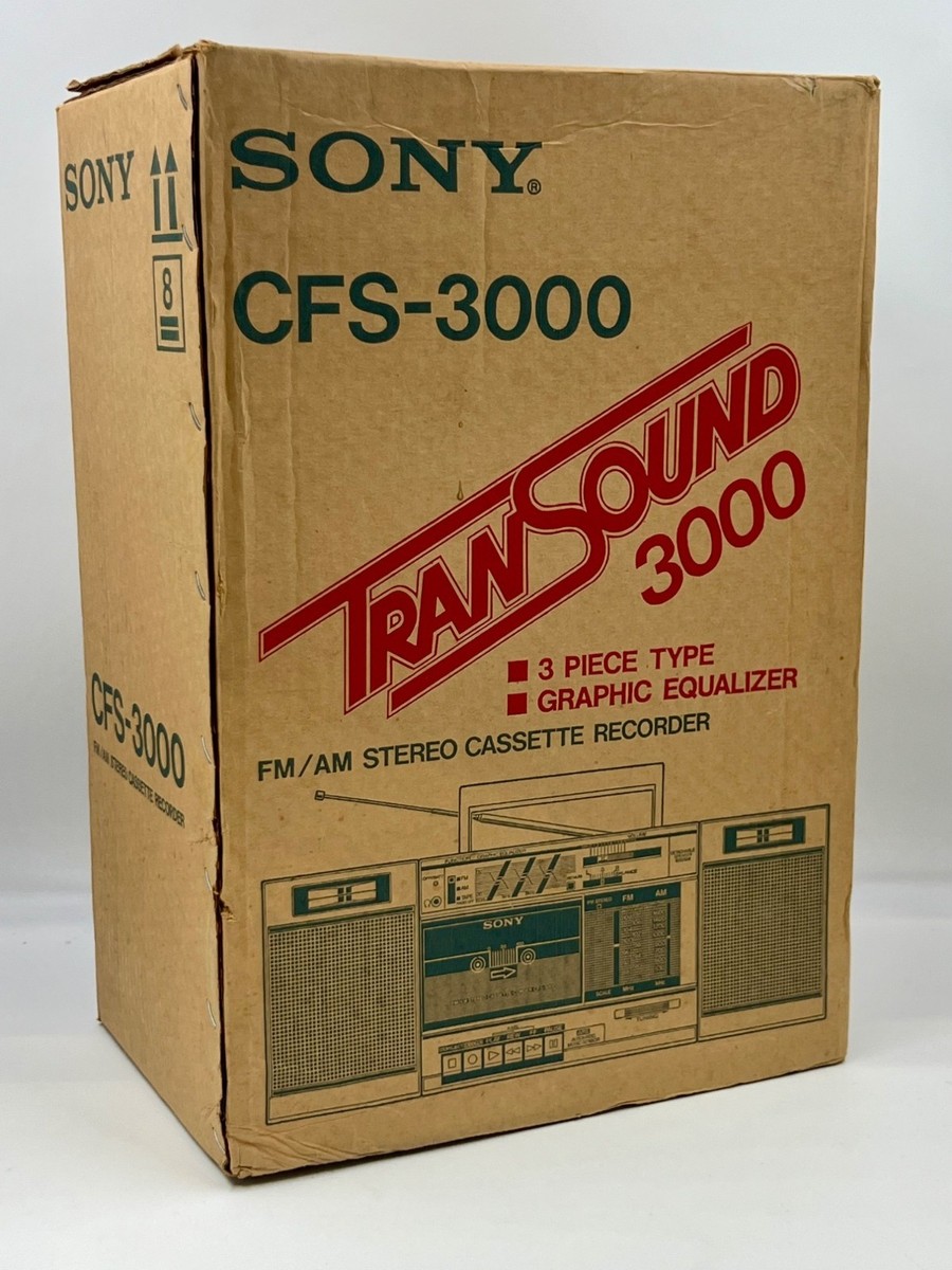 SONY CFS-300 AM/FM/短波ラジオ SONY CFS-300 AM/FM/短波ラジオ Vintage Sony CFS-300 Boom Box