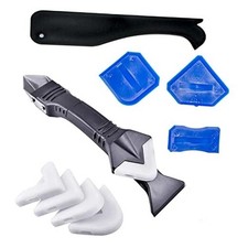 3 in 1 Silicone Caulking Tools  Stainless Steelhead  , Sealant Finishing Tool