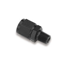Earls Plumbing AT916108ERL Straight Aluminum AN Swivel to NPT Adapter