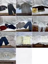 Large Lot Of Vintage Toddler Children  s Clothes 70s 80s Mixed Sizes Coat Jeans