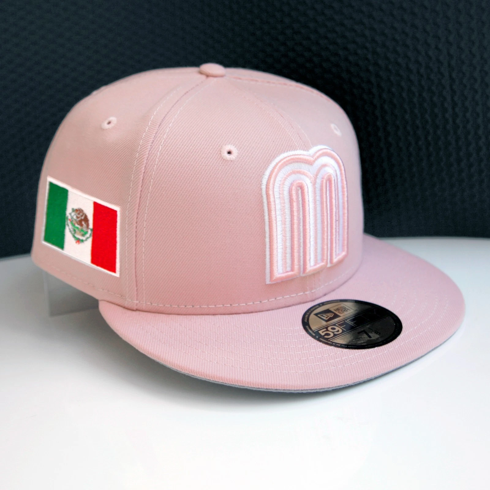 New Era Mexico 59Fifty Men's Fitted Hat WBC 2026 Pink Limited-Edition RARE