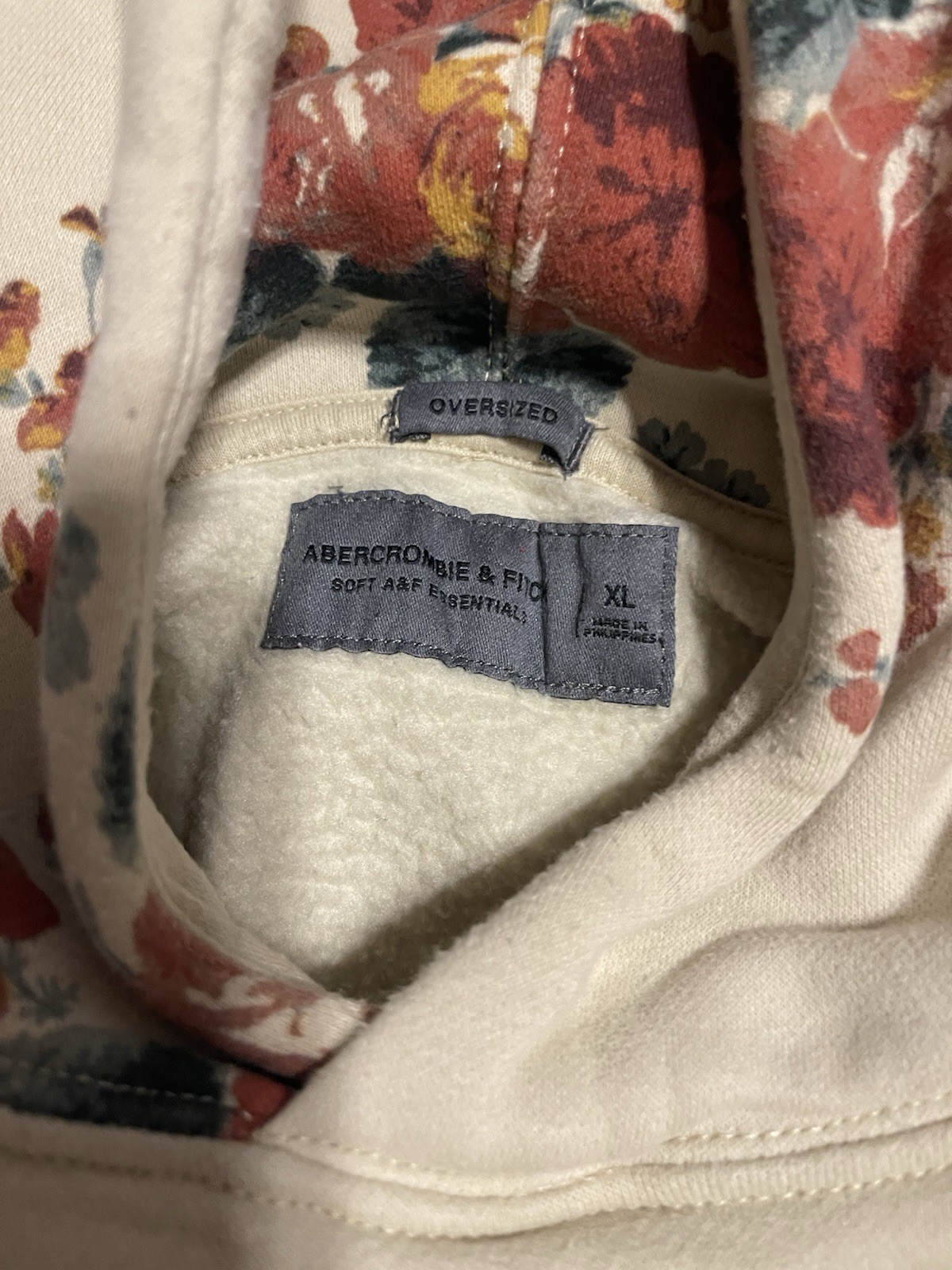 Abercrombie & Fitch Soft AF Essentials Popover Hoodie Mens XL H65