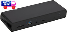 Thunderbolt 4/USB4 Pro Docking Station Dual Display HDMI 2.1 USB RJ45 Black