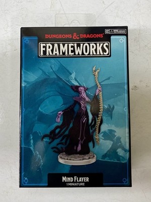 Dungeons & Dragons Frameworks Mind Flayer Miniature Wizkids Unpainted New Sealed