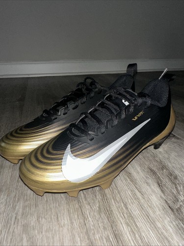 Nike Vapor Speed 3 Fußballschuhe Stollen schwarz gold FB3303-003 Herren Größe 7,5