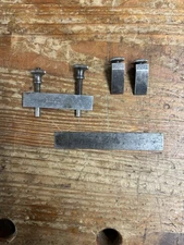 Vintage Starrett Key Seat Rule Clamp