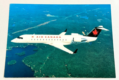 Air Canada CRJ Canadair RJ Aircraft Facts, Characteristics, Data Info Card