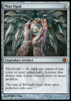 MTG English Mox Opal Medium Play Normal Scars of Mirrodin