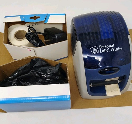Stampante termica etichette Avery Personal 09100 con cavo e rotoli etichette extra 9199 - Foto 3 di 7