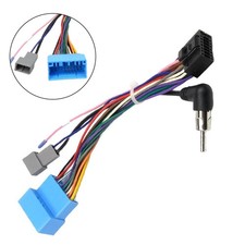 Manual Measurement Audio Stereo Adapter Wiring Harness Cable Quick Use Interface