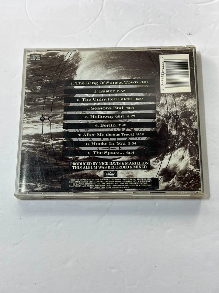 Marillion Seasons End CD Album 1989 Foto 2 de 4