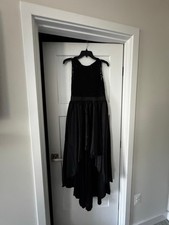 Women's Unbranded Black High Low Dress