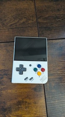 Miyoo Mini Plus + Handheld Retrogaming Emulator Console White NO BACK
