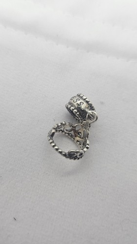 Pandora 'My Princess' Tiara Dangle Charm S925ale - Picture 7 of 8
