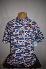 Magellan Outdoors Men's Laguna Madre Busch Light Bass Boat Fishing Shirt NWT