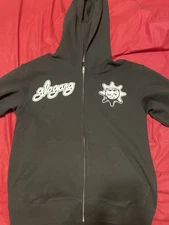 glo gang full zip hoodie (S)