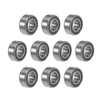 10 X Rillenkugellager Doppelt Abgedichtete MR105-2RS 5Mm X 10Mm X 4Mm P6 (ABEC3)
