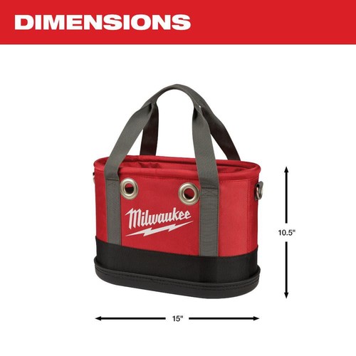 Milwaukee 14,5 pulgadas Bolsa de herramientas aérea ovalada - Imagen 2 de 12