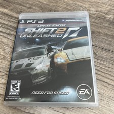 PS3 Need For Speed Shift 2 Unleashed Limited Edition Game CIB Tested