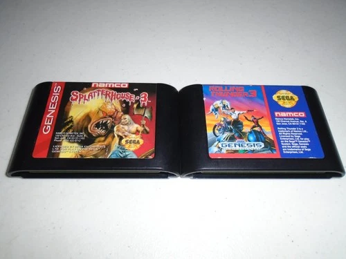 Splatterhouse 3 & Rolling Thunder 3 (Namco,carts only) ☆☆ Authentic Sega Genesis