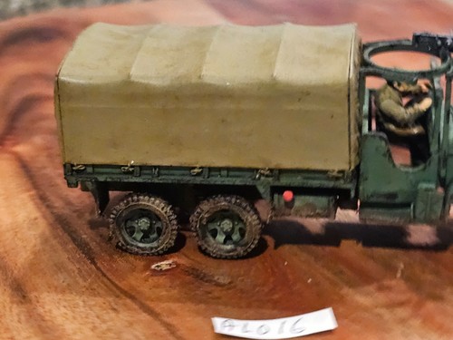 Camión de transporte Warlord Games Bolt Action 28 mm US Forces muy bien pintado AL016 - Imagen 16 de 21