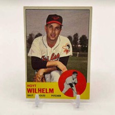 Hoyt Wilhelm 1963 Topps #108 Baltimore Orioles VG-EX #1