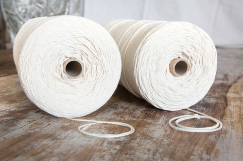 Organic Braided 100% Cotton Wick for Candle Core and Candle Making Arts & Craft - Bild 2 von 25