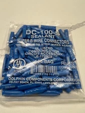 DOLPHIN DC-100-S SEALANT super B-wire Connector (100 PCs In Bag)