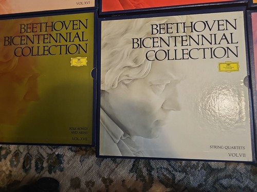 VINTAGE BEETHOVEN BICENTENNIAL COLLECTION VINYL LPs- VOL. 1-17 - 1972 and book - Bild 4 von 9
