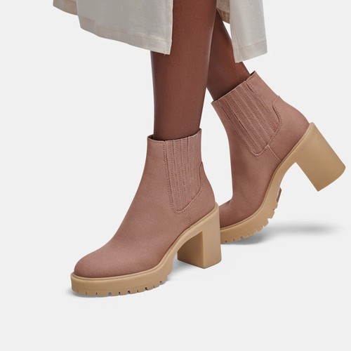 Dolce Vita Womens Caster H2O Ankle Round Toe Chelsea Boots Waterproof Size 7.5 - Picture 14 of 14