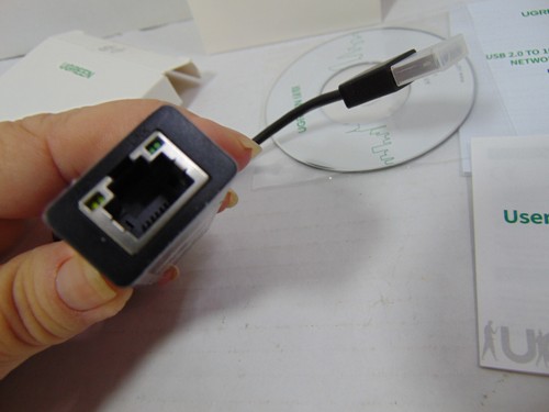 Adaptador Ethernet UGREEN USB a 10 100 Mbps Adaptador de red RJ45 Adaptador LAN con cable - Imagen 5 de 8