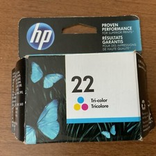 HP 22 Tri-Color Ink Cartridge C9532AN 09/2019 Genuine OEM Original NEW SEALED
