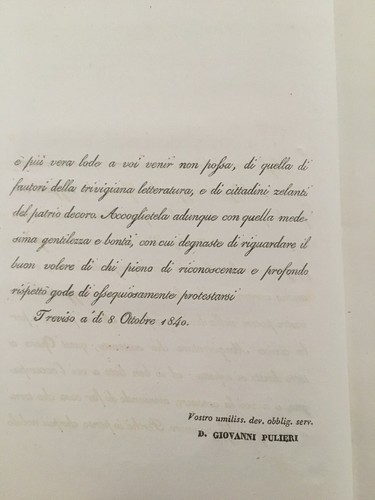 Rambaldo dei Conti Azzoni Prime notizie di Trivigi Treviso 1840 prima edizione - Imagen 7 de 12