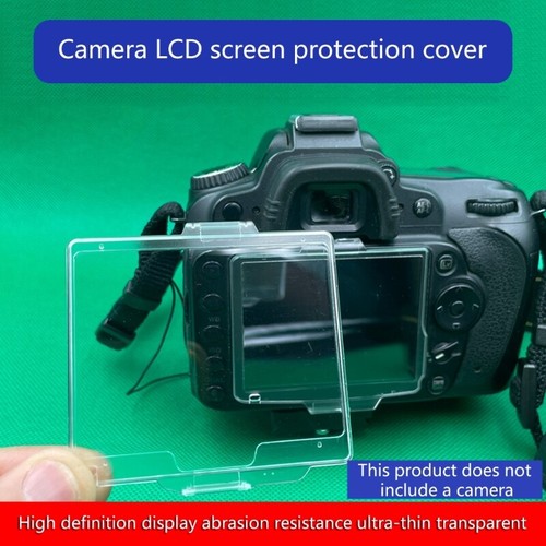 Universal Plastic Screen Guard Screen Protective Covers for D80 DSLR Camera - Picture 6 of 8