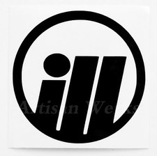 2x Ill Vinyl Decal Sticker Drift Racing Fatlace Stance Illest Buy2 Get1 Bonus