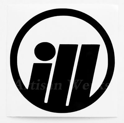 2x ''ILL'' Vinyl Decal Sticker  drift racing Fatlace Stance illest Buy2 Get1 Bonus
