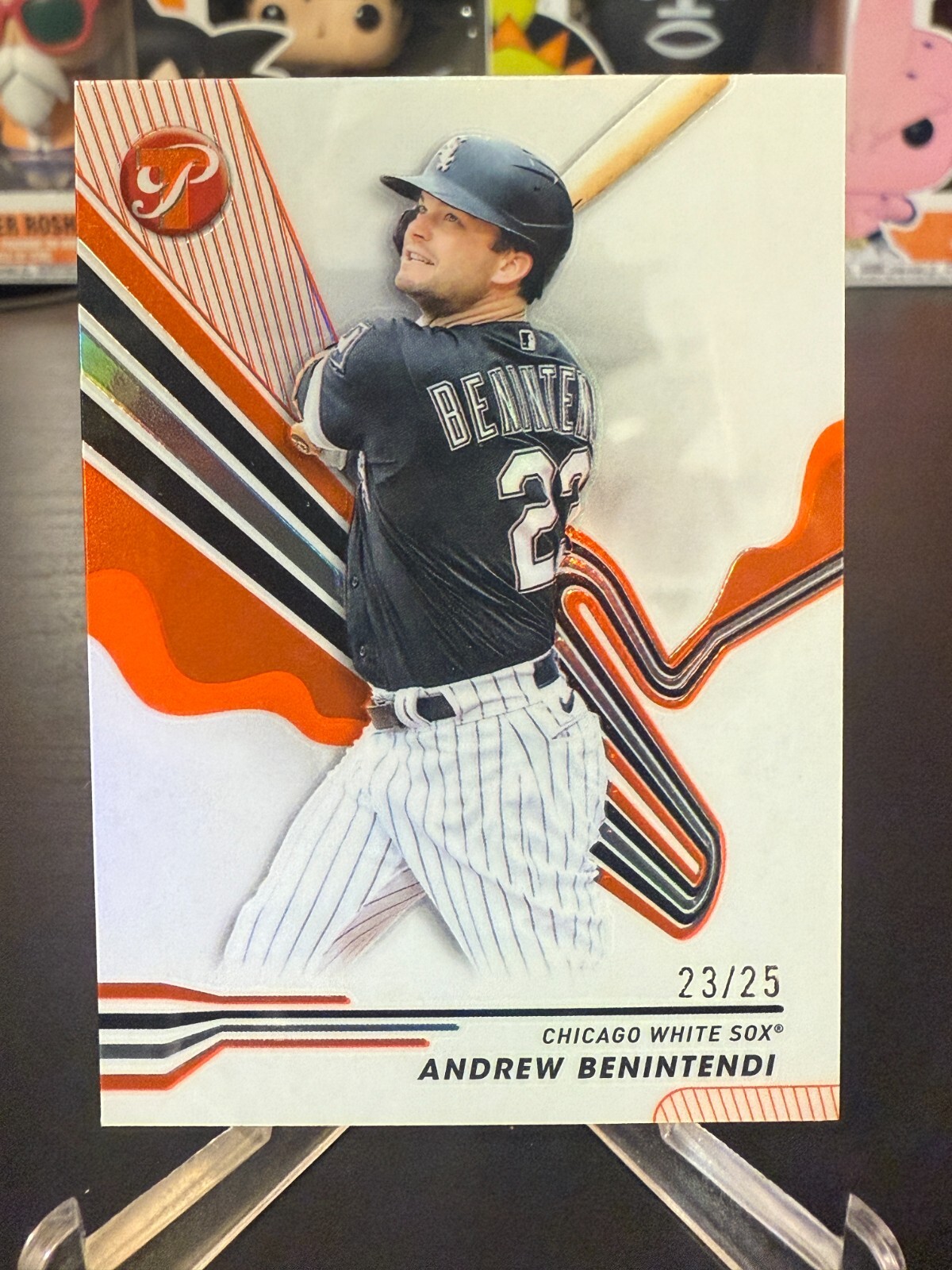 2024 Topps Pristine - Andrew Benintendi #29 Orange Refractor /25 for ...