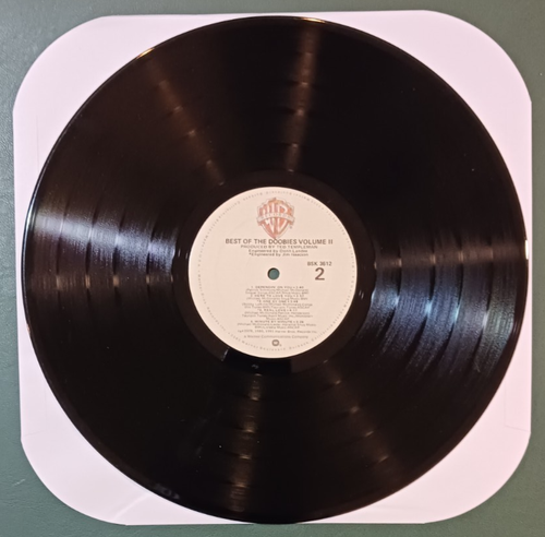 The Doobie Brothers - Best of Volume II - 1981 Vinyl LP BSK3612 w/Lyrics VG+/EX - Picture 8 of 10